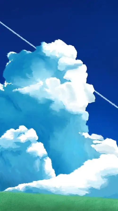 云动漫天空夏季