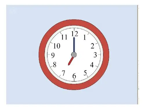 时钟上都有什么呢?让我们一起来认识一下时钟吧!