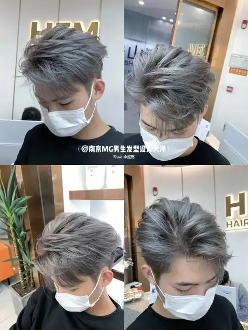 全网超帅男士自然纹理微分碎盖发型推荐当下