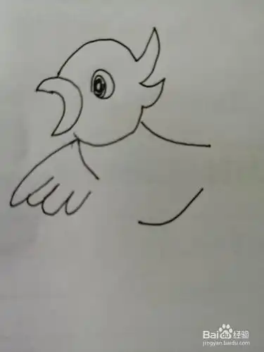 可爱的小鸟怎么画