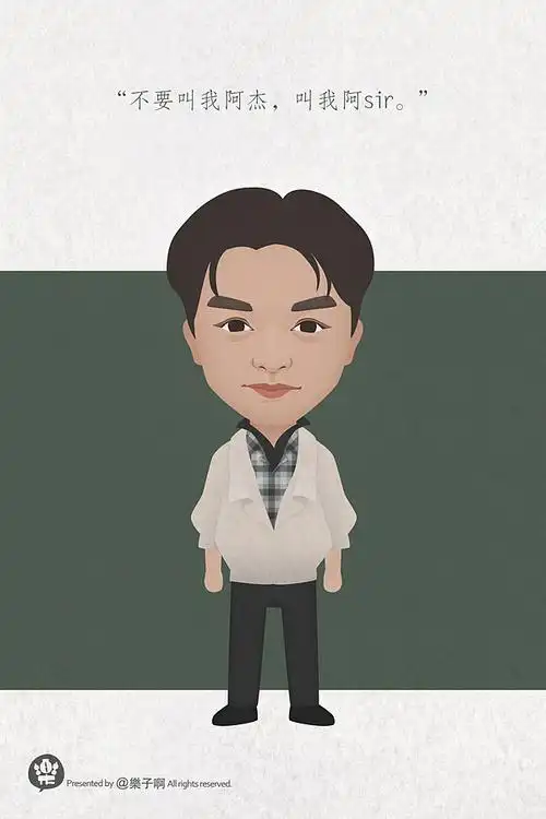 张国荣电影角色 | 卡通肖像