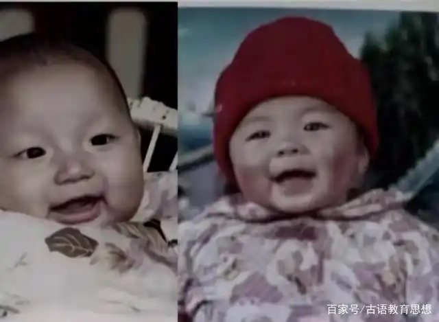 原创错换人生姚策和郭威童年照曝光谁是亲生的一目了然