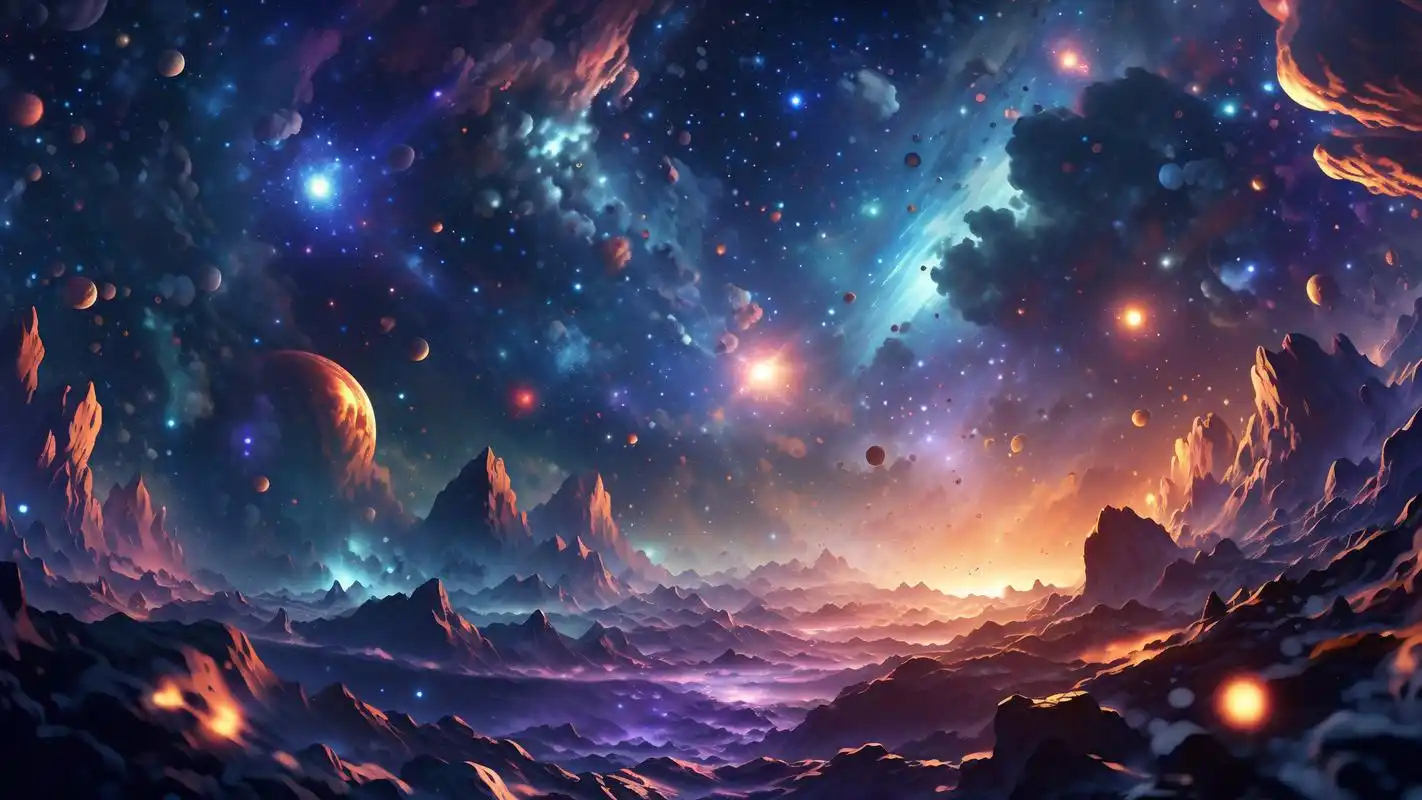 90科幻星空壁纸,探索未知的宇宙之美04 星空壁纸来啦,每一张都