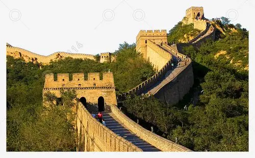 旅游烽火台万里长城