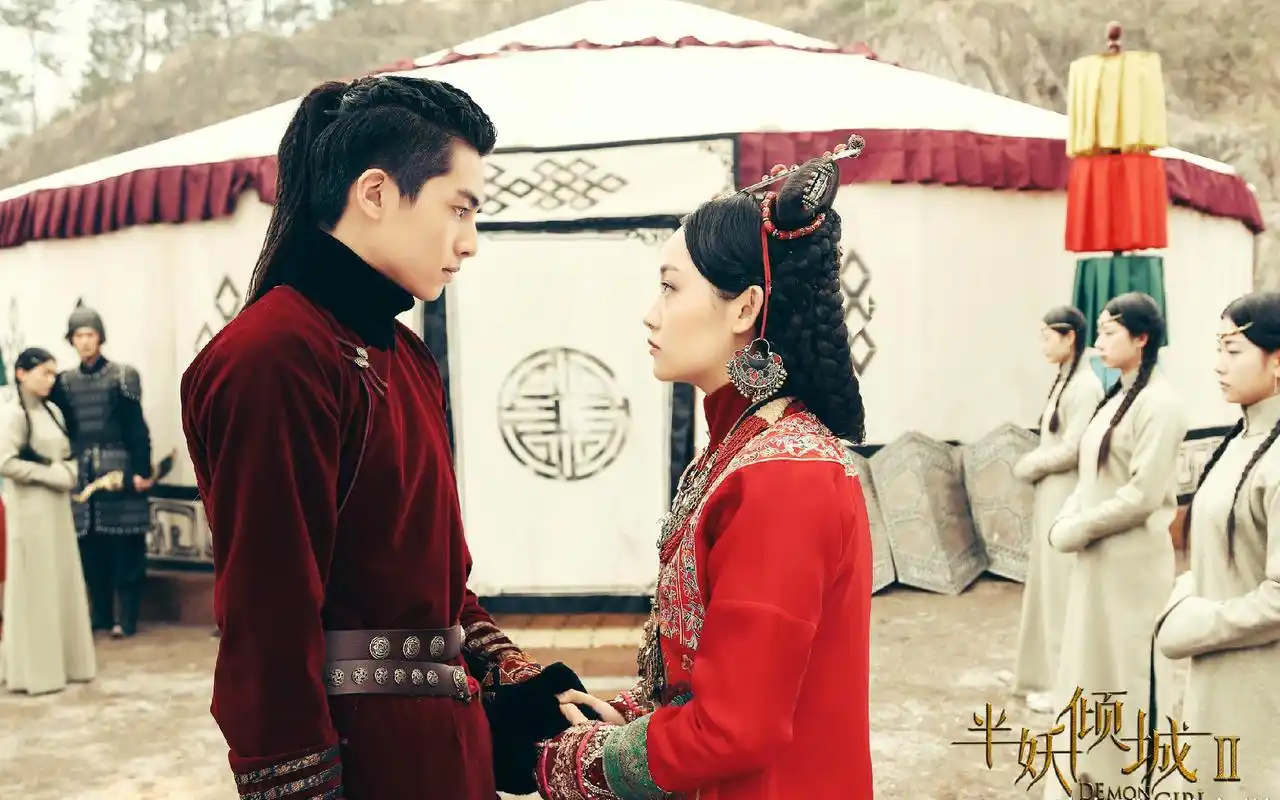 半妖倾城2高清人物剧照图片壁纸