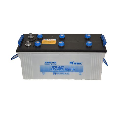 sail风帆电瓶6qa165启动蓄电池12v165ah叉车工程机械大型货运车