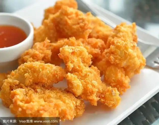 开胃的香酥炸鸡