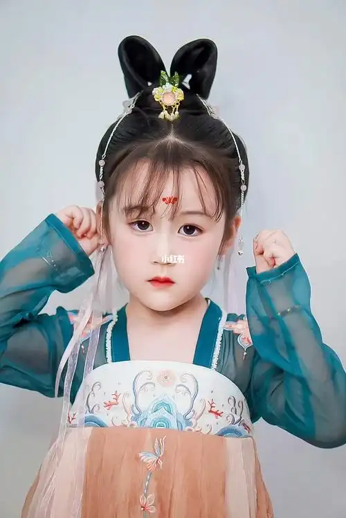 儿童汉服保姆级发型教程又来啦