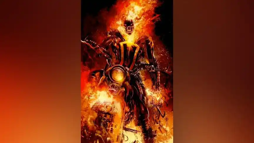 帅气的恶魔骑士.