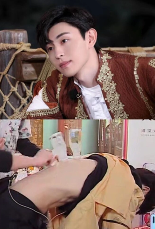 密逃成员集体秀腹肌杨幂郭麒麟很优秀看到邓伦还藏啥呢