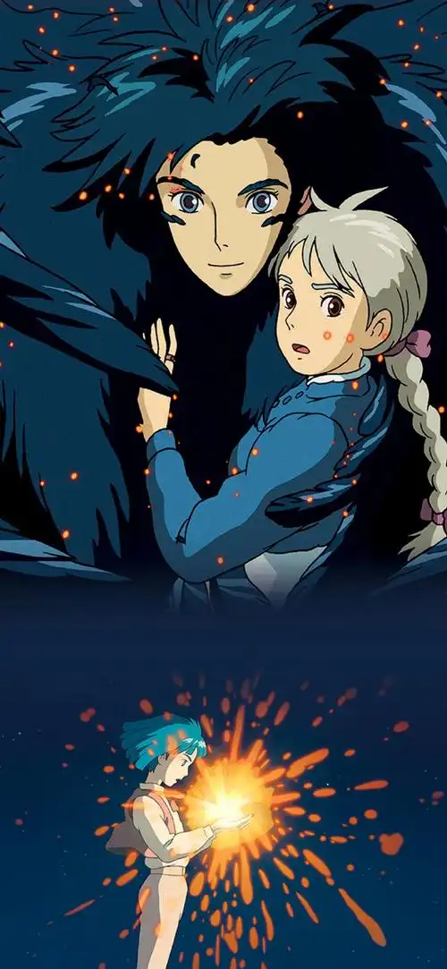 壁纸时间 丨宫崎骏动漫插画