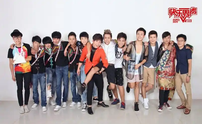 快乐男声成都唱区十强选手宣传写真照图片合集