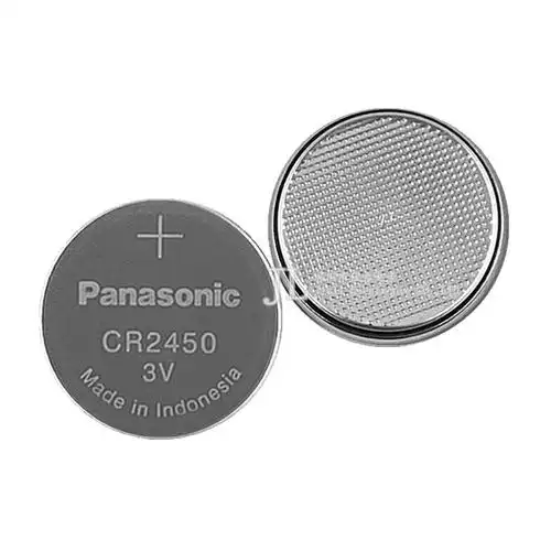 电池正品cr2450纽扣24503v锂电池钥匙遥控器工业纽扣电池
