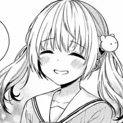 ins黑白动漫女头 超火的日系ins风漫画头像黑白女生高清好看图片_女生