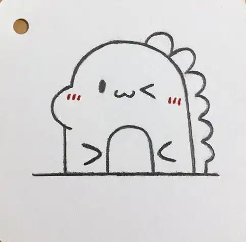 可爱的小恐龙简笔画 可爱的小恐龙简笔画怎么画