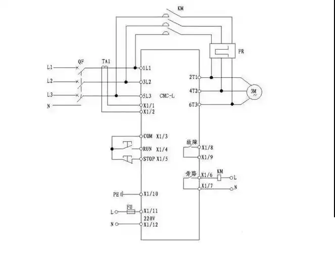 常用的五种电机软启动工作原理及接线图