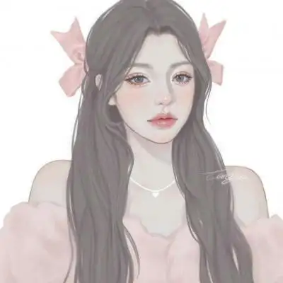 手绘动漫头像高冷女生
