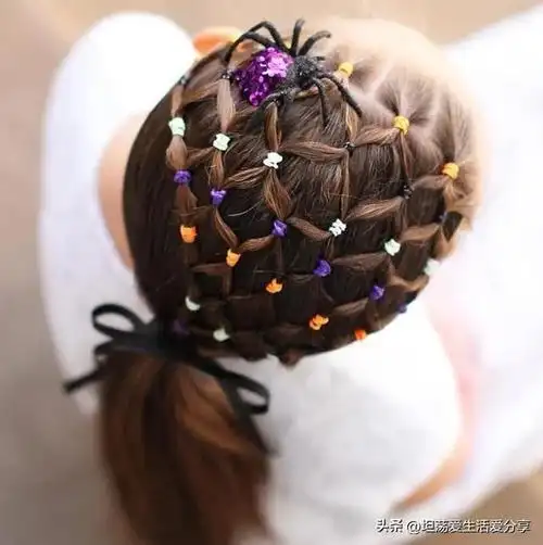 儿童辫子100种编法,十款可爱系儿童编发技巧(快点给家里的小公主收藏