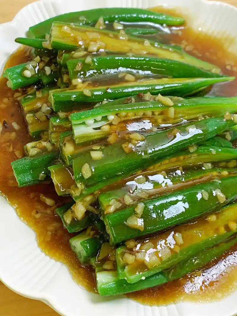 最健康好吃的秋葵做法,巨简单!