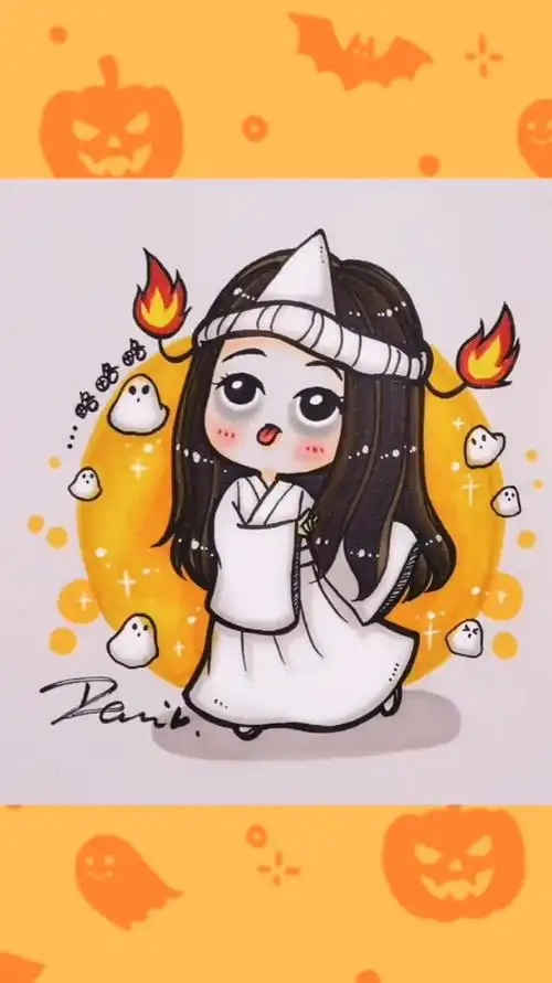 湘琴可爱鬼手绘,超可爱