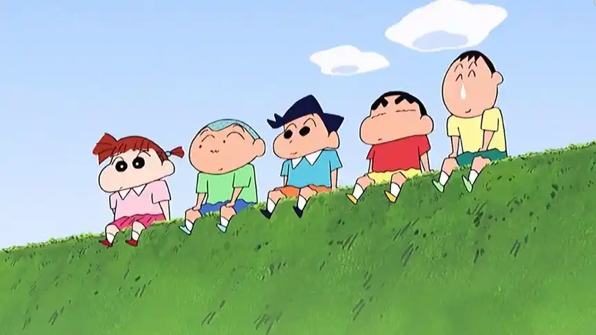 蜡笔小新:春日部五傻与冰淇淋90的故事