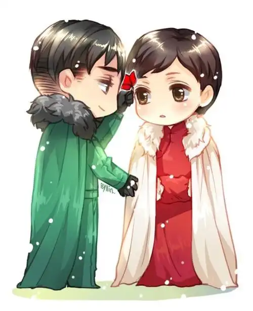 老九门--启红"这花,很配你."绘师:点点水