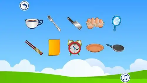 宝宝早教-认日常用品,幼儿早教启蒙识图卡