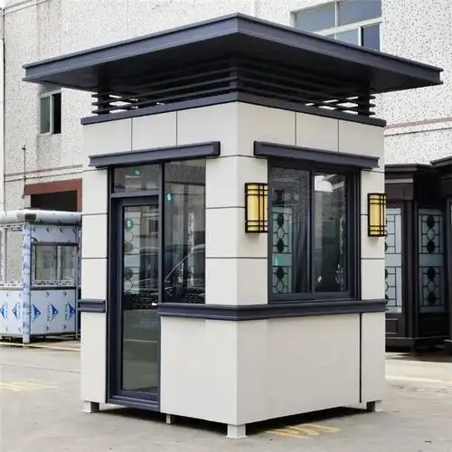 真石漆岗亭郑州真石漆岗亭厂家真石漆岗亭厂艺术岗亭制作