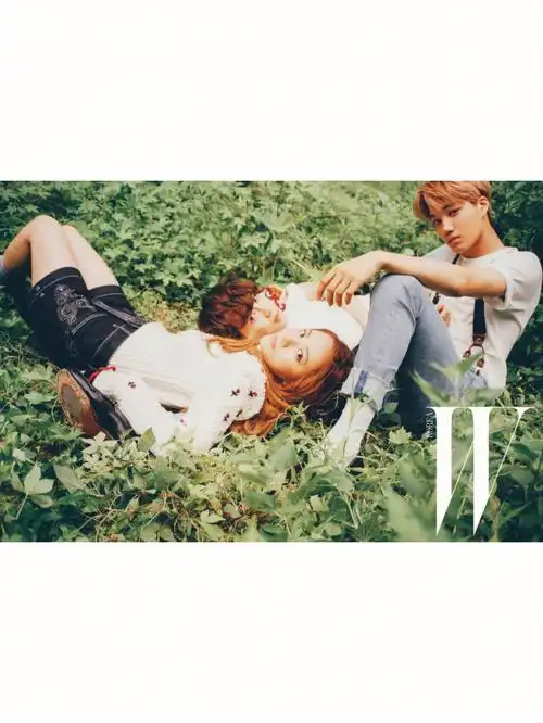 郑秀晶  #李泰民  #金钟仁(仅作为画报分享,而且是很久的画报了,求文