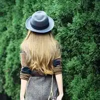 后背图片唯美头像女生头像_微信头像图片大全