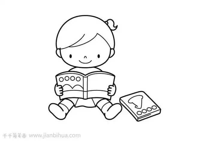 小朋友简笔画简单的小朋友简笔画可爱易学喜欢画画的小朋友们赶紧