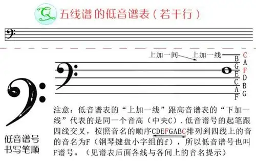 上图中谱表上椭圆形的小圈就是五线谱音符的一种.