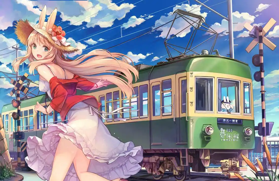 精选二次元壁纸,你是我一生只会遇见一次的喜|二次元|壁纸|一生_新浪