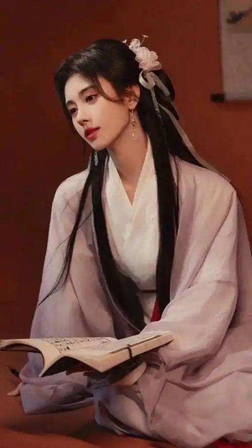 美女壁纸分享——鞠婧祎_古风_写真