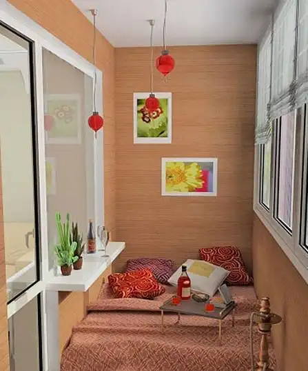 我的休息室可以简单,  但不可以冷清.