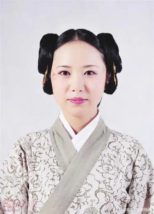 古装影视发型之馆娃宫宫女造型