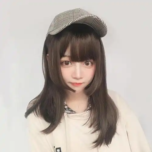 一折锁骨发_日式姬发式水母头锁骨发公主切日系学生甜美自然修脸无痕