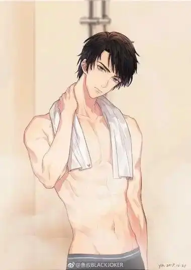 动漫男腹肌, - 抖音