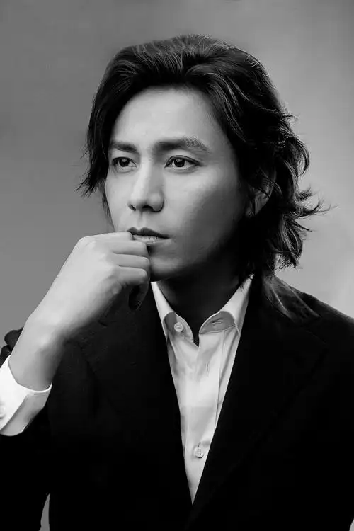 陈坤黑白肖像