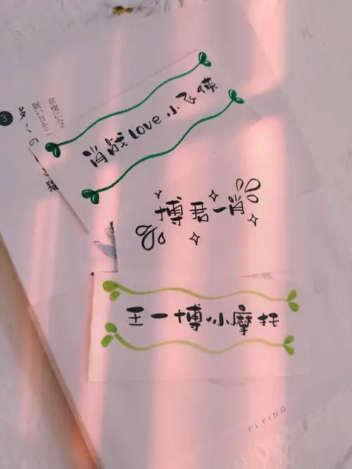 79手写79明星姓名粉丝名应援口号79