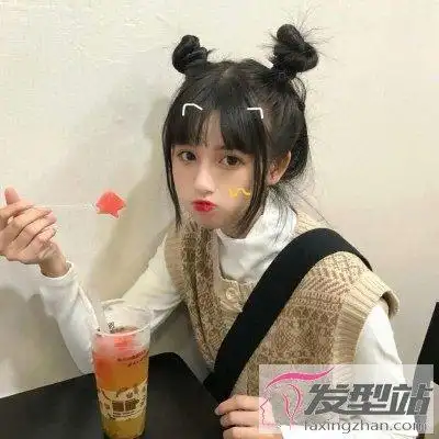 甜美气质女生适合什么发型少女发型元气满满太萌了