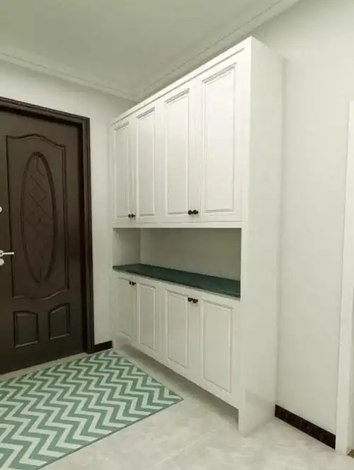 玄关进门的收纳功能鞋柜该如何设计?太实用啦!再多也不会嫌弃