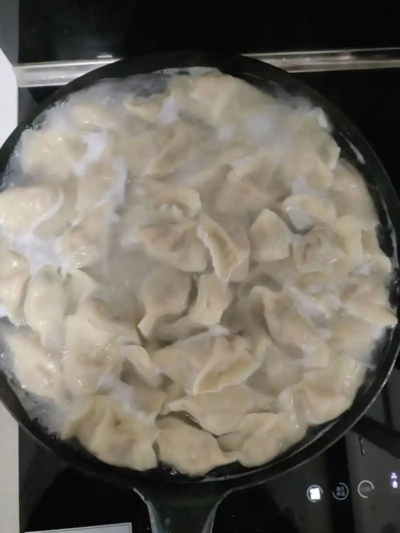 我在家里做饭不给国家添乱 我请大家吃饺子!#手工饺子  - 抖音