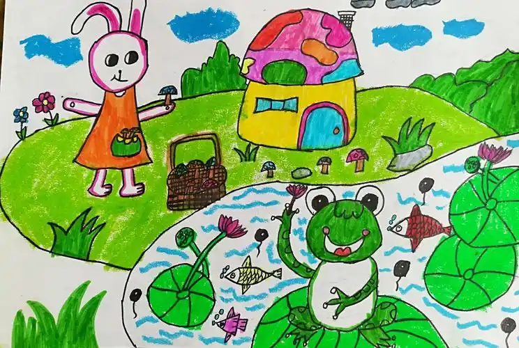 张钧茹   8岁  学画一年多 终身制学员