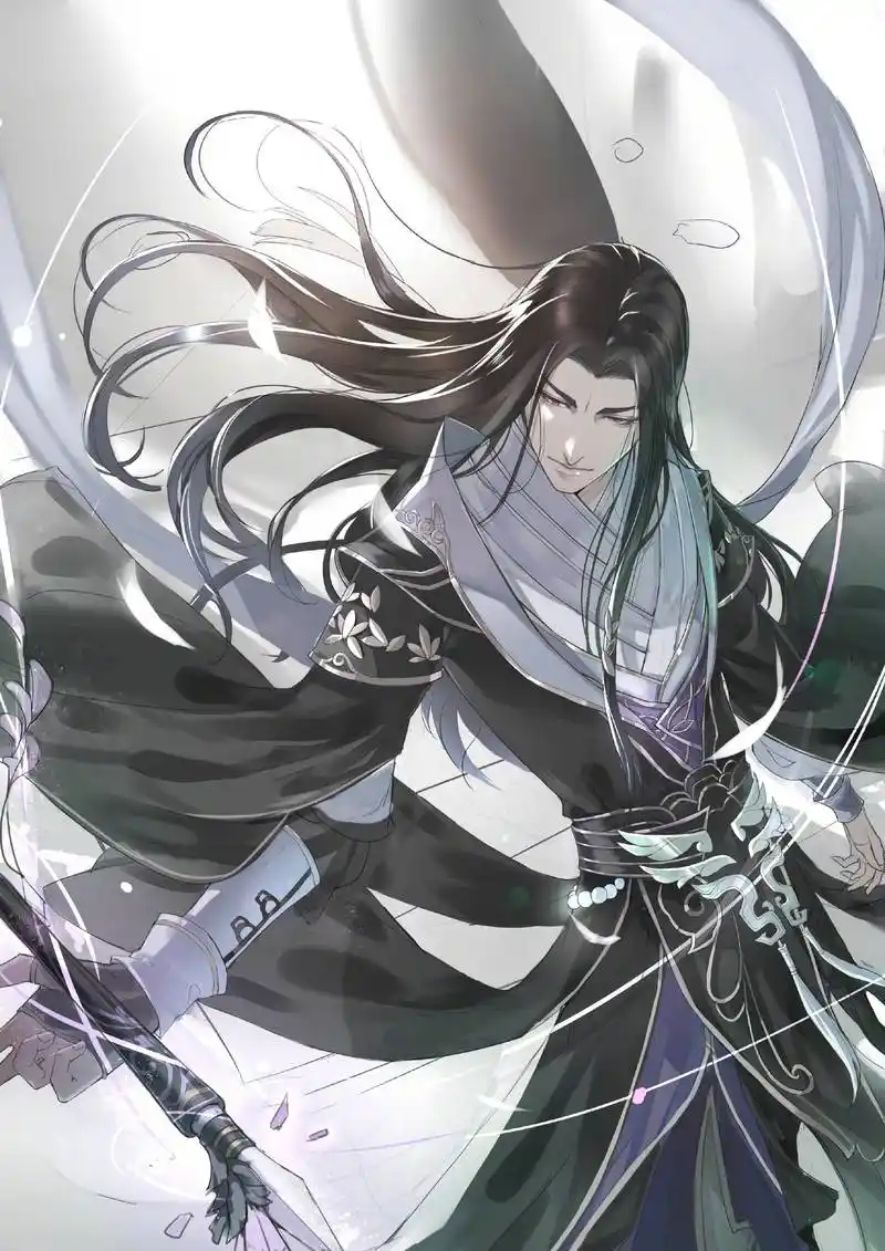 古风耽美小说封面单人立绘