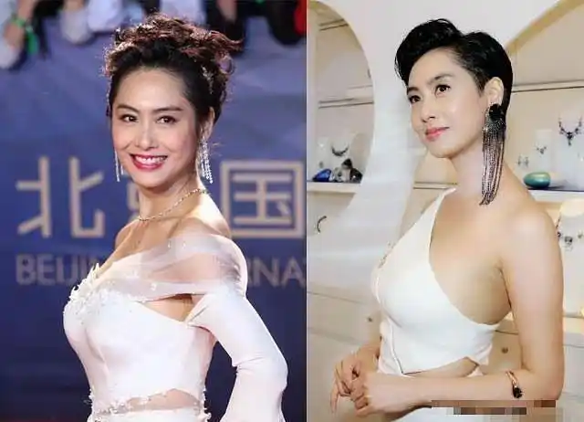 48岁朱茵美极了!身材好到裙子都显小,网友都是黄贯中功劳!_网易订阅