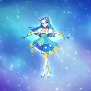 希雅姐姐小魔仙简笔画