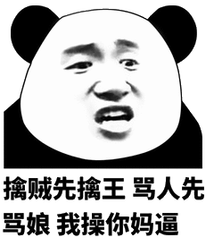 擒贼先擒王骂人先骂娘我操你妈逼_人先_我操_擒贼先擒王表情