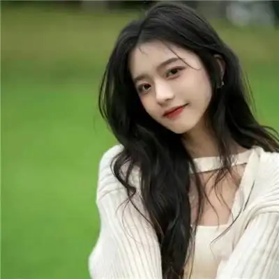 高清小清新绿色系真人女头图片 看了很舒服的唯美绿