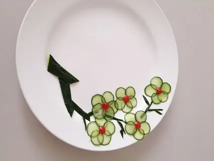 黄瓜围边——梅花